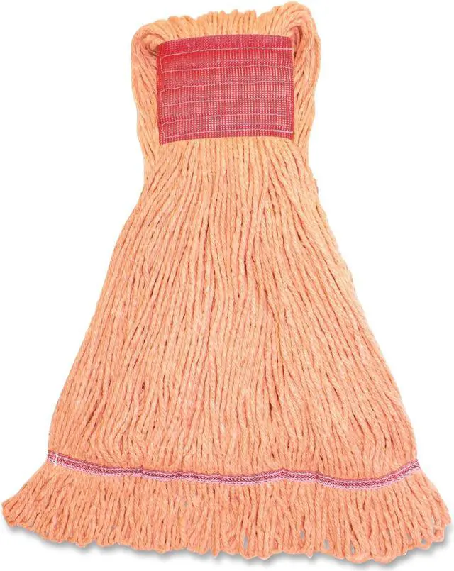 Alt view image 2 of 4 - Gojo Synthetic Lg Blend Wet Mop Wide Band Loop 21oz. OE LOR5BEA