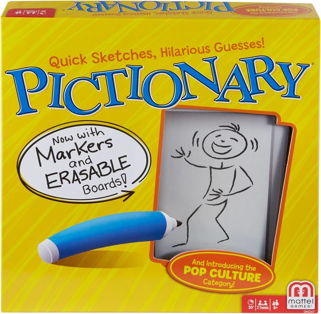 Alt view image 3 of 20 - Pictionary Party Game