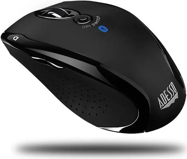 Main image of ADESSO IMOUSES200B ADESSO BLUETOOTH ERGO MINI SCROLL MOUSE , ADVANCED OPTICAL SENSER WITH DPI SWITC