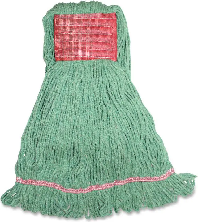 Alt view image 2 of 2 - Gojo Synthetic Lg Blend Wet Mop Wide Band Loop 21oz. GN LGR5BEA