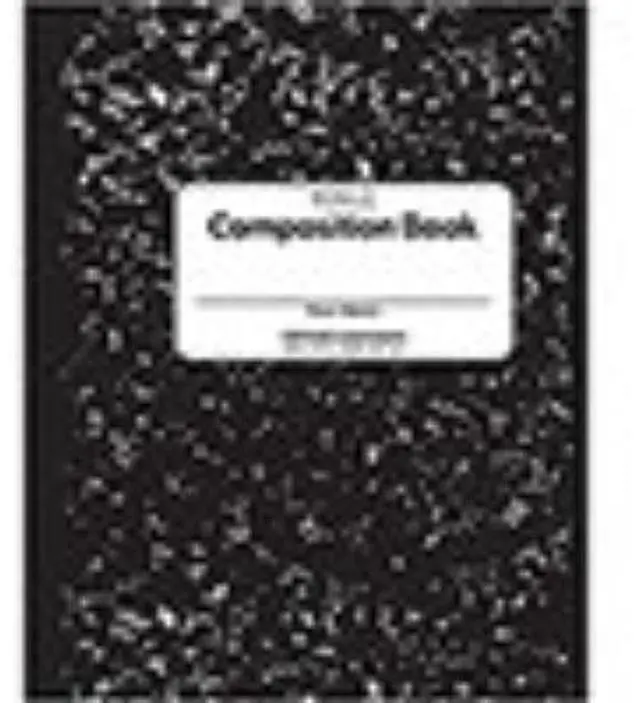 Alt view image 2 of 2 - Pacon Marble Hard Cover Wide Rule Composition Book
