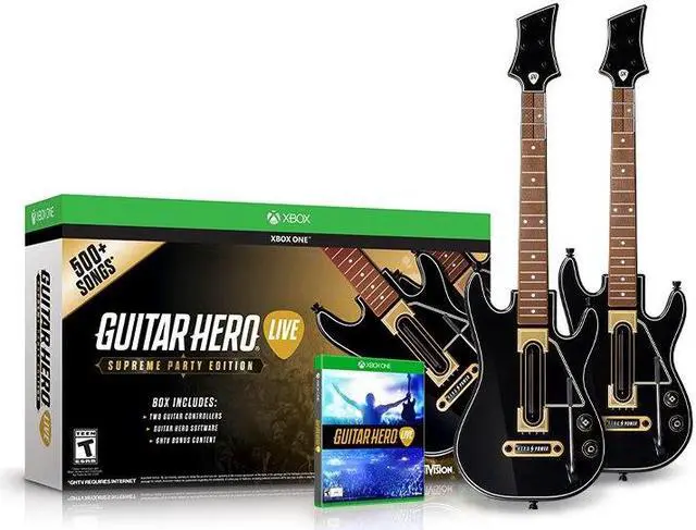 Alt view image 3 of 12 - Guitar Hero Supreme Party Edition Bundle (2 Guitars) - Xbox One