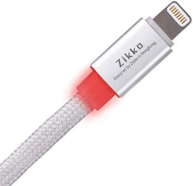 Main image of LED Charge Protectin Lightning Cable - Silver