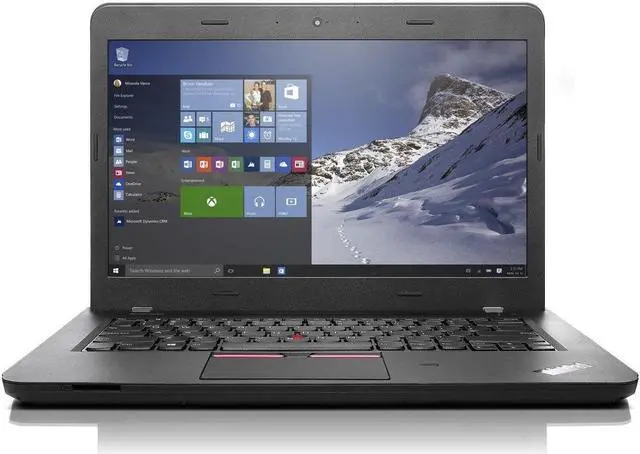 Alt view image 6 of 8 - Lenovo ThinkPad E460 20ET004GUS 14" (In-plane Switching (IPS) Technology) Notebook - Intel Core i7 (6th Gen) i7-6500U Dual-core (2 Core) 2.50 GHz - Graphite Black