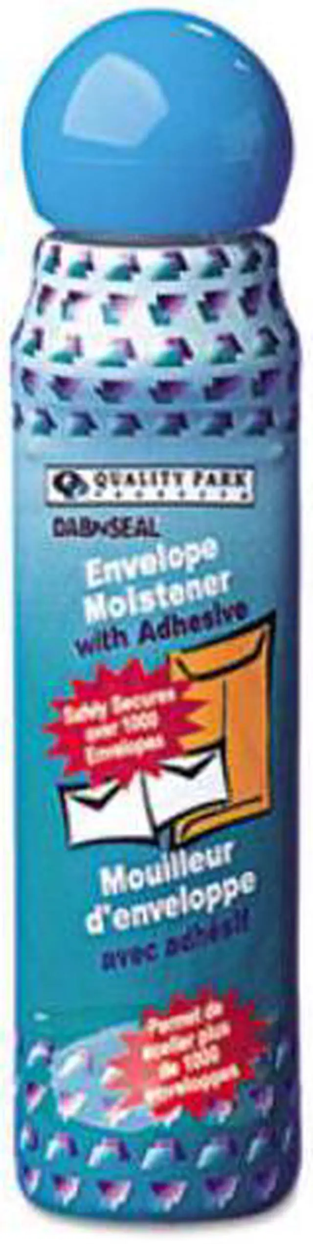 Main image of Quality Park Envelope Moistener w/Adhesive 50 mL Clear 4/Pack 46071