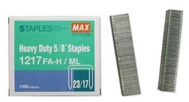 Alt view image 2 of 4 - MAX HD-12F FLAT CLINCH - 1-1000PK 5/8" STAPLES