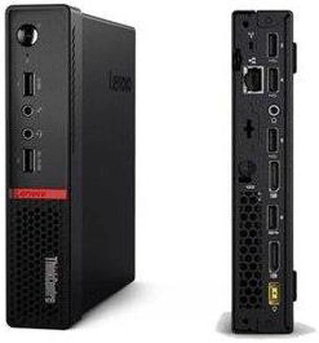 Alt view image 3 of 11 - Lenovo Desktop Computer ThinkCentre M715q (10M30002US) AMD PRO A10-9700E 4GB DDR4 500GB HDD AMD Radeon R7 Windows 10 Pro 64-Bit