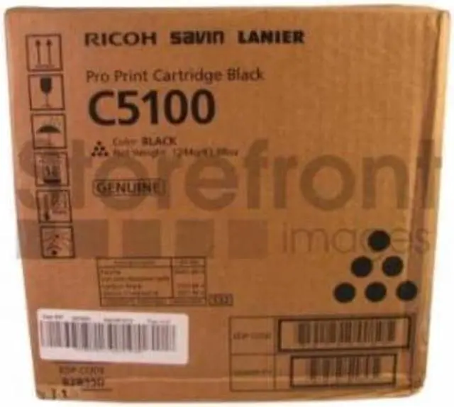 Alt view image 2 of 6 - Black Toner Cartridge for Ricoh 828350 Pro C5100s, Pro C5110s, Genuine Ricoh Brand