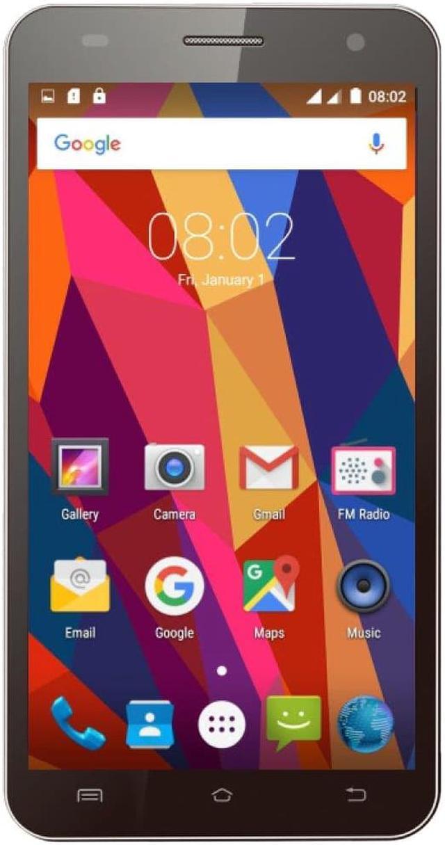 Alt view image 2 of 5 - RCA RLTP5048-BLACK 5" Android(TM) Quad-Core Smartphone