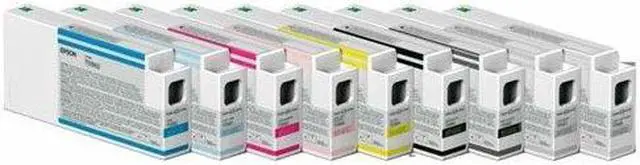 Alt view image 3 of 6 - Epson UltraChrome PRO 700ml Light Cyan Ink Cartridge #T800500