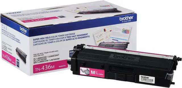 Main image of BROTHER INTERNATIONAL CORPORAT TN436M SUPER HIGH YIELD MAGENTA TONER