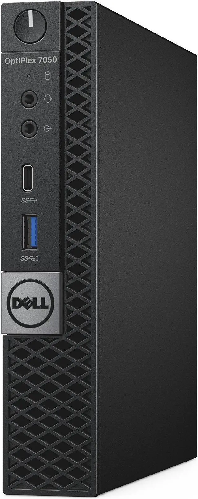 Main image of Dell OptiPlex 7000 7050 Desktop Computer - Intel Core i7 (7th Gen) i7-7700T 2.90 GHz - 8 GB DDR4 SDRAM - 128 GB SSD - Windows 10 Pro 64-bit (English/French/Spanish) - Micro PC