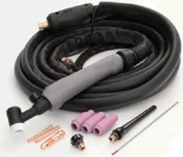 Alt view image 2 of 4 - ESAB W4014603 TIG Torch And Accessories For 211i