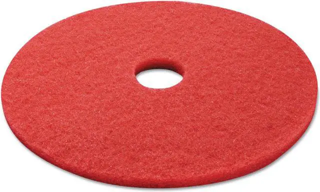 Alt view image 4 of 10 - Standard 21-Inch Diameter Buffing Floor Pads, Red BWK4021RED