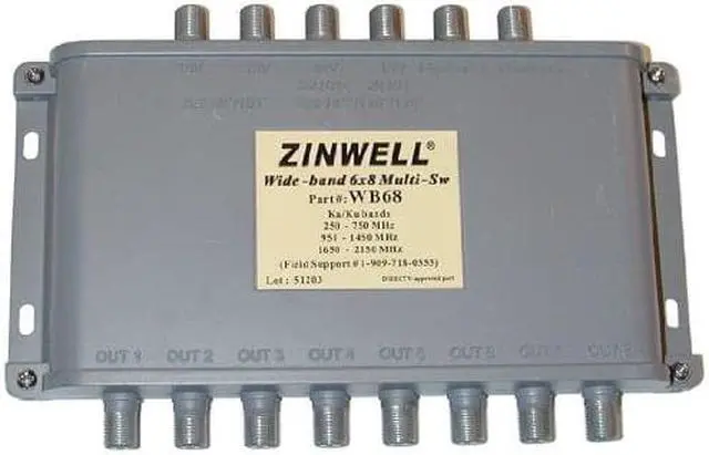 Alt view image 2 of 10 - DIRECTV 8-Way Signal Splitter