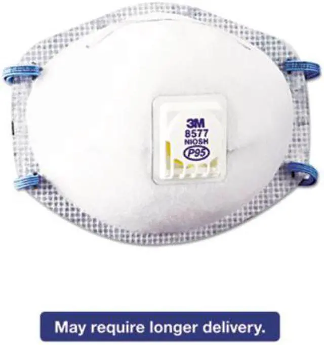 Alt view image 3 of 8 - C-Respir Mask P95 Maint Free Whi 10/Box 8577