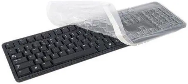 Main image of Protect Computer Products DL1367-104 Custom Keyboard Cover For Dell Kb212b 104 Quiet Key Protects From Liquid Spills