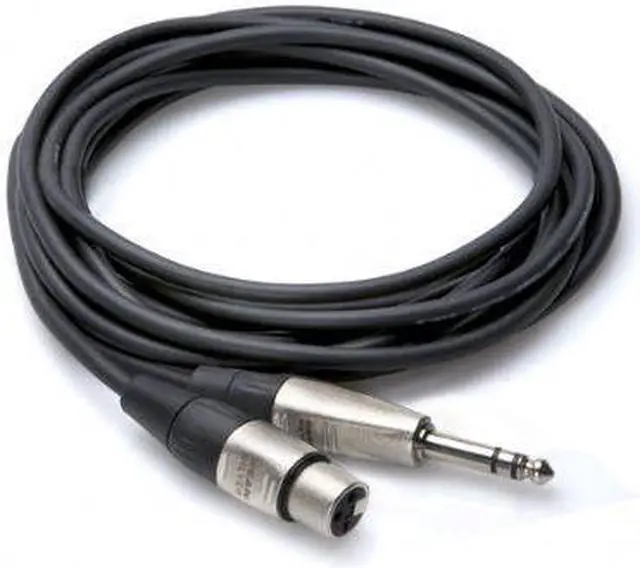 Alt view image 3 of 7 - Pro Audio Cable 50Ft 1/4 TRS To XLR (Female) XLR to 1/4 Balanced Cable