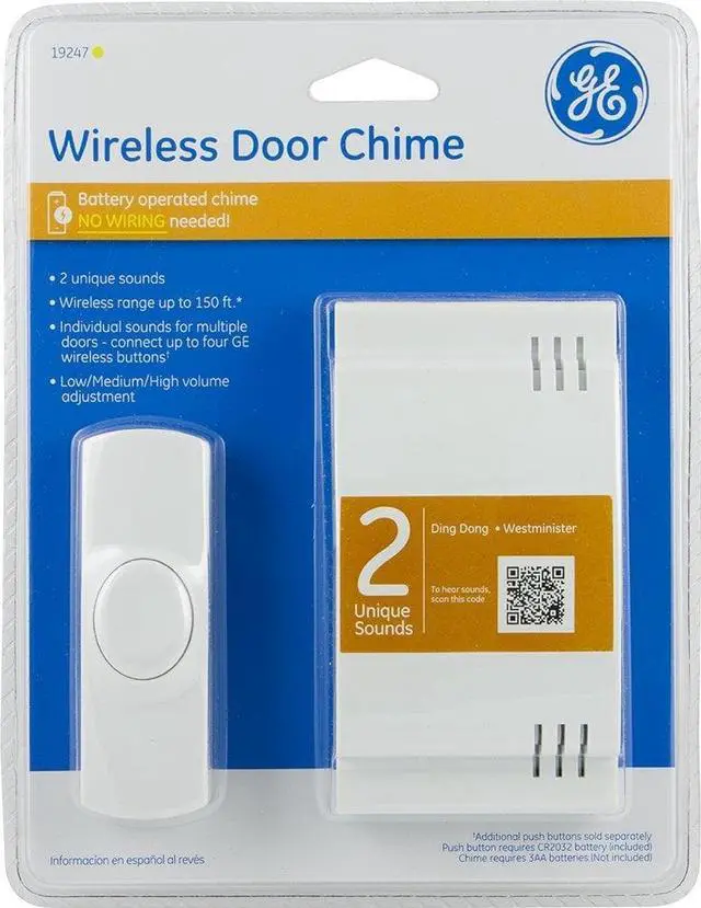 Main image of GE 19247 2-Melody Door Chime