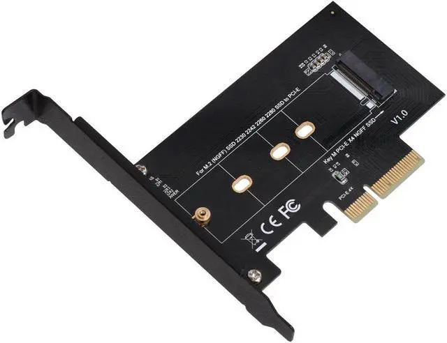 Main image of ADDS ONE M.2 PCIE SSD (M KEY, NVME, AHCI) TO YOUR PCIE EQUIPPED DESKTOP COMPUTER