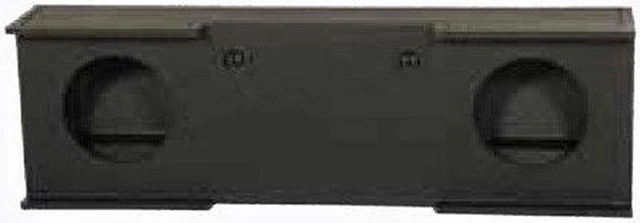 Main image of Q Power QBGMC10 2007 4DR Dual 10-Inch Custom Fit Speaker Box for GM/Chevy Crew Cab 4-Door Trucks 2007-2013