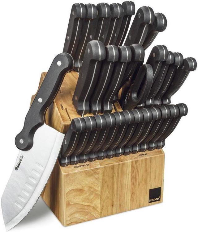 Ronco Six Star 20-Piece Rocker Cutlery Knife Set 