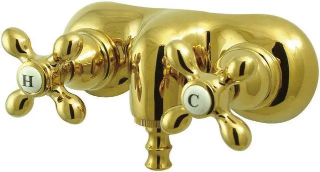 Main image of WALL MOUNT LEG TUB FILLER PVD (1)CCMX2H (1)CCMX2C