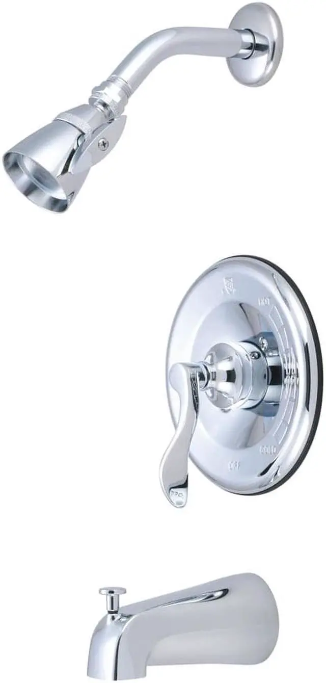 Alt view image 2 of 3 - Kingston Brass KB1631DFL Single Handle Tub & Shower Faucet