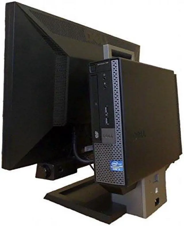 Alt view image 3 of 12 - Dell - 5TPP7 - Dell MDS14 Monitor Stand - Up to 24 Screen Support - 14.30 lb Load Capacity - 8.5 Height x 20.1 Width x 31.1 Depth - Desktop - Metal - Black