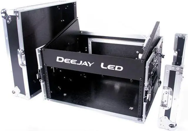 Main image of Deejayled TBHM804E 8u Slant Mixer Rack 4u Vertica