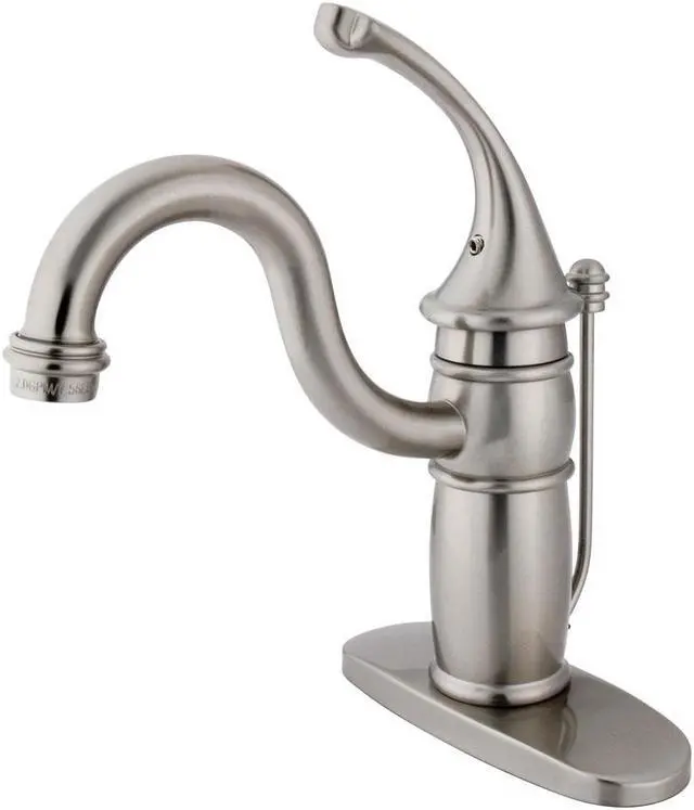 Main image of Kingston Brass KB1408GL Single Handle Mono Deck Lavatory Faucet with Retail Pop-