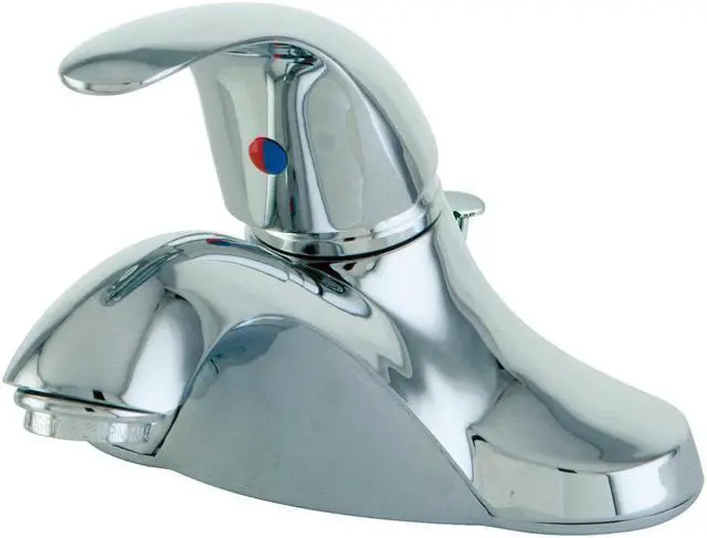 Alt view image 2 of 4 - Single Handle 4" Centerset Lavatory Faucet with Retail Pop-up in Chrome by Kingston Brass