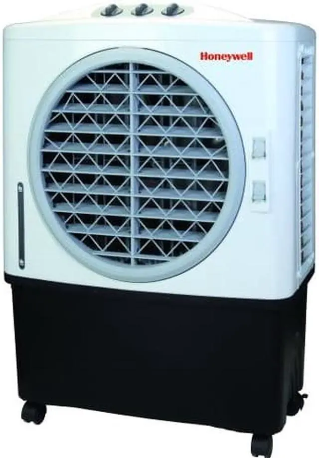Alt view image 5 of 9 - Honeywell CO48PM 1062 CFM Indoor/Outdoor Evaporative Air Cooler (Swamp Cooler) with Mechanical Controls in Gray