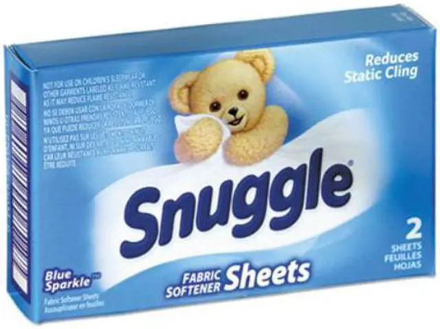 Alt view image 2 of 5 - Vend-Design Fabric Softener Sheets, Blue Sparkle, 2 Sheets/box, 100 Boxes/carton