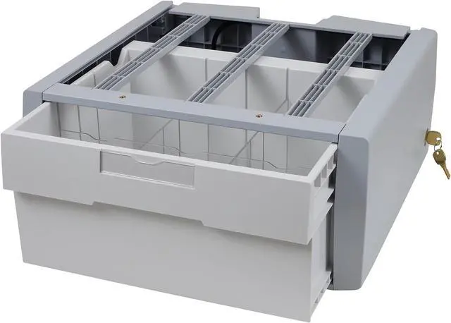 Alt view image 2 of 16 - Ergotron 97-974 Sv43/44 Supplemental Single Tall Drawer.Attaches Under A Carts Primary