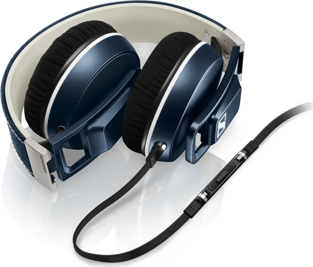 Alt view image 7 of 11 - Sennheiser Urbanite XL Over-Ear Heaphones with Galaxy Remote (Denim)