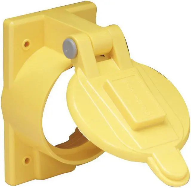 Alt view image 2 of 6 - Marinco 7788CR Weatherproof Cover w/Lift Lid - 50A/125-250V