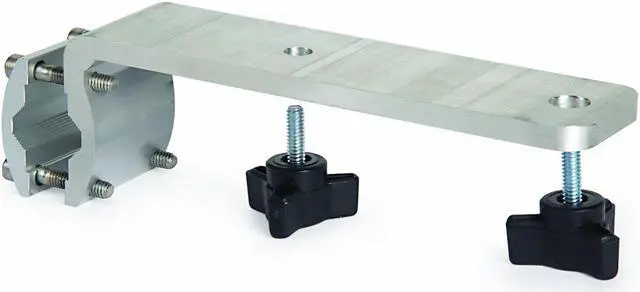 Alt view image 3 of 12 - Kuuma Stow N' Go Grill Mount In/Outboard Rail 7/8"-1.25" Od