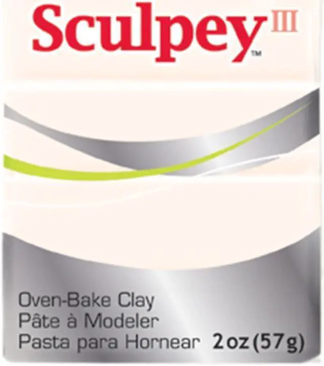 Alt view image 4 of 5 - Sculpey III Polymer Clay 2oz-Translucent