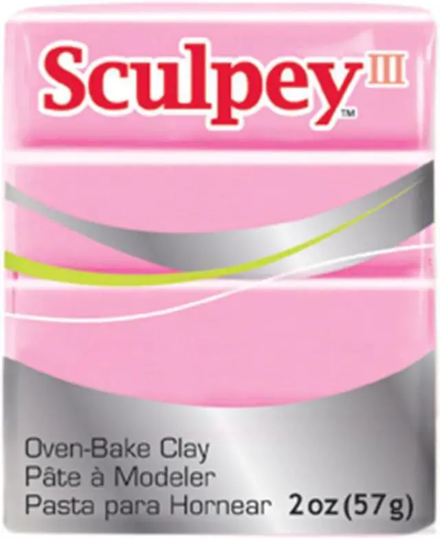 Alt view image 4 of 4 - Sculpey III Polymer Clay 2oz-Dusty Rose