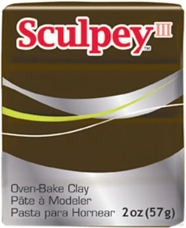 Alt view image 2 of 4 - Sculpey III Polymer Clay 2oz-Suede Brown