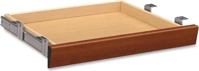 Alt view image 3 of 7 - HON - H1522.COGN - Laminate Angled Center Drawer, 22w x 15 3/8d x 2 1/2h, Cognac