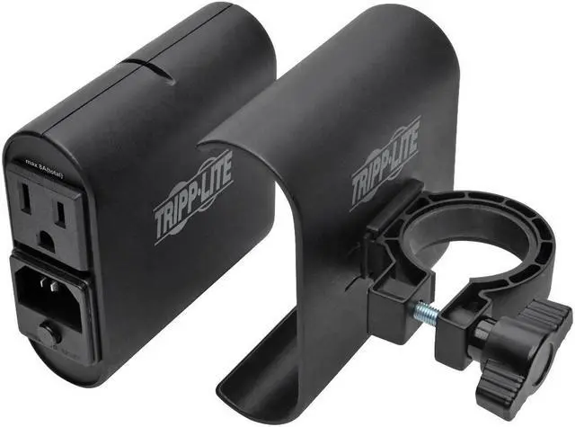 Main image of Tripp Lite DMACUSB Ac/Usb Charging Clip For Display Mounts - Power Adapter - Ac / Usb - 3.4 A - 4 Output Connectors (2 X Usb, 2 X Nema 5-15) - Black