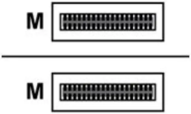 Main image of Lenovo 00MP520 Mellanox - Infiniband Cable - Qsfp28 To Qsfp28 - 2.5 Ft - For P/N: 0724017, 0724020, 0724021, 072403X, 072404X, 072415X, 072416X