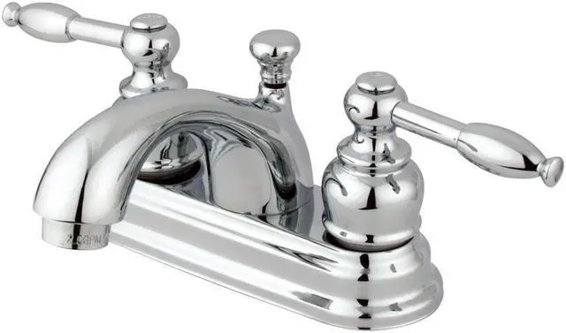 Alt view image 5 of 6 - Kingston Brass KB2601KL Two Handle 4 in. Centerset Lavatory Faucet with Retail Pop-up