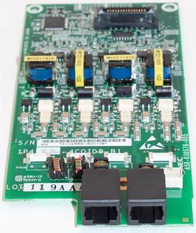Alt view image 2 of 4 - NEC SL1100 BE116510 SL2100 3-PORT CO TRUNK CARD
