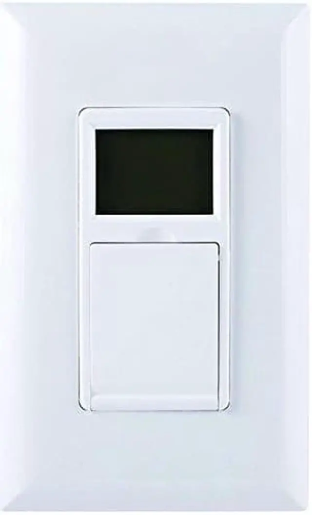 Alt view image 2 of 5 - GE 32787 In-Wall 3-Way Sunsmart Screw Terminal Digital Timer