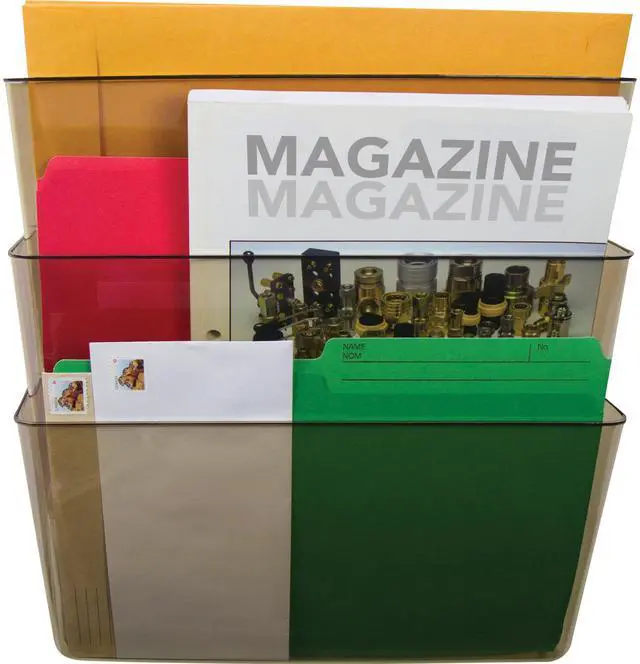 Main image of Storex 70260U01C Stacking Wall Pocket Set