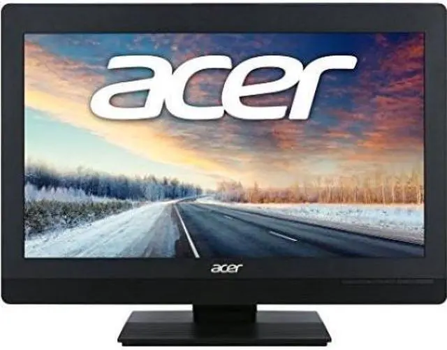 Alt view image 5 of 10 - Acer Veriton Z4820G All-in-One Computer - Intel Core i5 (7th Gen) i5-7500 3.40 GHz - 8 GB DDR4 SDRAM - 1 TB HDD - 23.8" 1920 x 1080 Touchscreen Display - Windows 10 Pro 64-bit - Desktop