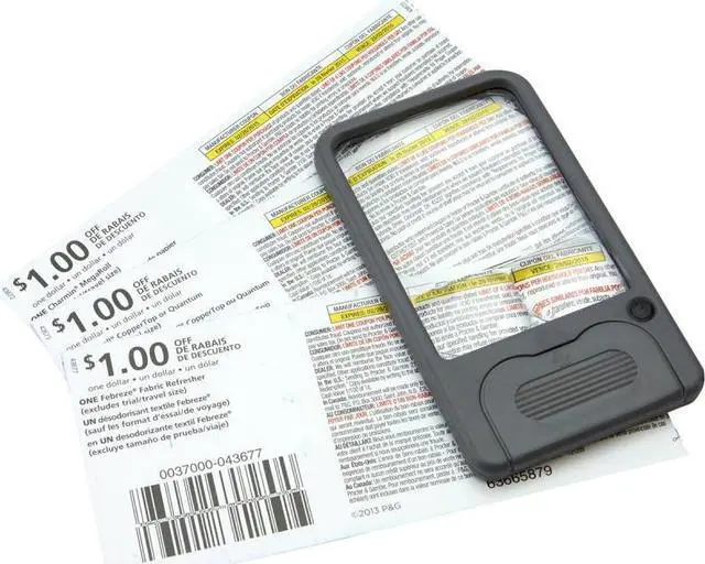 Alt view image 10 of 12 - Lighted Pocket Magnifier-